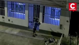 Hombre lanza explosivo contra vivienda de su expareja por quinta vez en Comas (VIDEO)