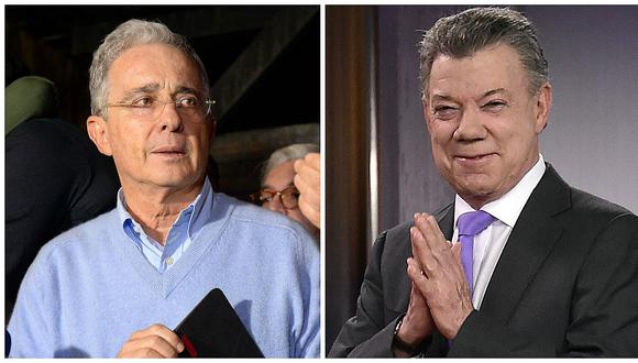 Álvaro Uribe felicita a Juan Manuel Santos por Nobel de Paz y espera cambios en acuerdo con FARC
