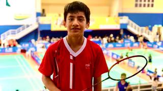 Piurano Salvador Araujo en el Top Ten de América en el Panamericano 2022 de Badminton