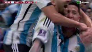 Argentina vs. México: Enzo Fernández se lució con un golazo para el 2-0 en Qatar 2022 (VIDEO)