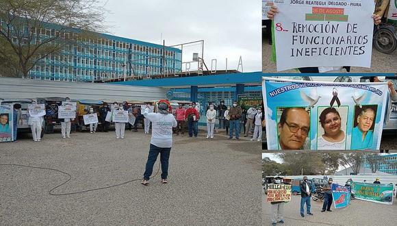 Trabajadores del hospital Jorge Reátegui acatan huelga indefinida