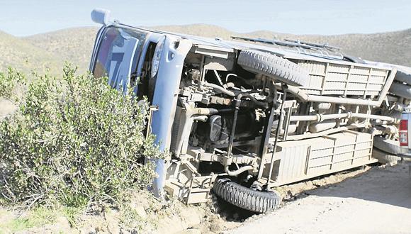 Piura: Volcadura de camión deja seis heridos en Ayabaca 