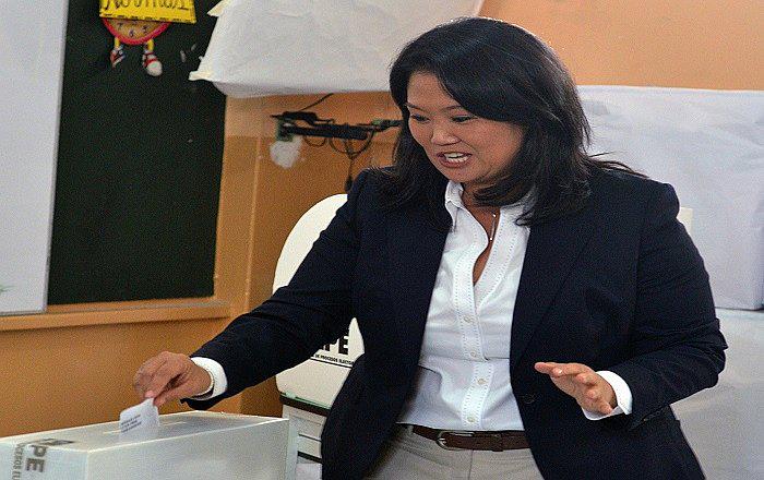 ​Keiko Fujimori no logró vencer a PPK en su propia mesa de sufragio 