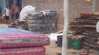Fabricaban colchones rellenos de ladrillos y alambres oxidados en Piura (VIDEO)