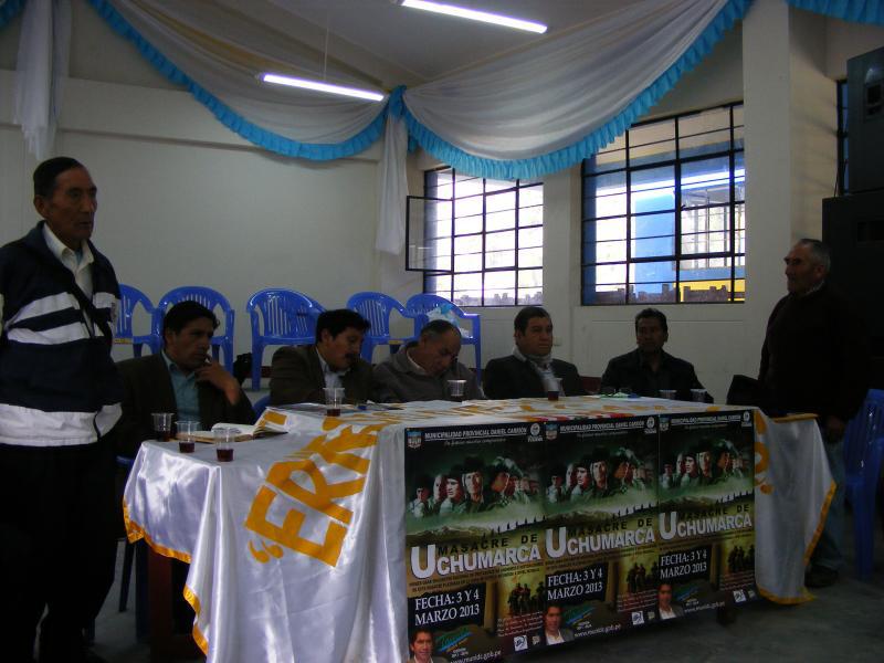 Protagonistas de masacre de Uchumarca se reunen