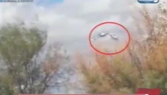 ​Así fue choque de helicópteros que grababan reality en Argentina
