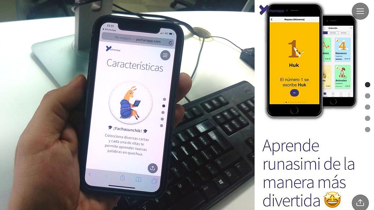 Crean aplicación para aprender quechua gratuitamente 
