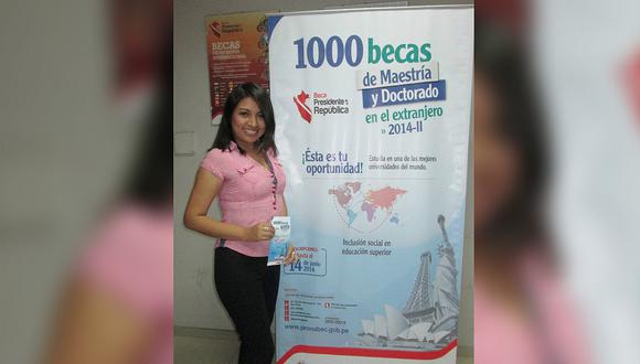 Pronabec: Exbecaria de Universidad de Barcelona compartirá experiencia en Tacna
