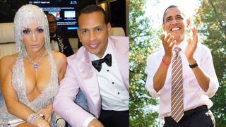 Jennifer López y Álex Rodríguez fueron sorprendidos por Barack Obama y el regalo que les envió (VIDEO)