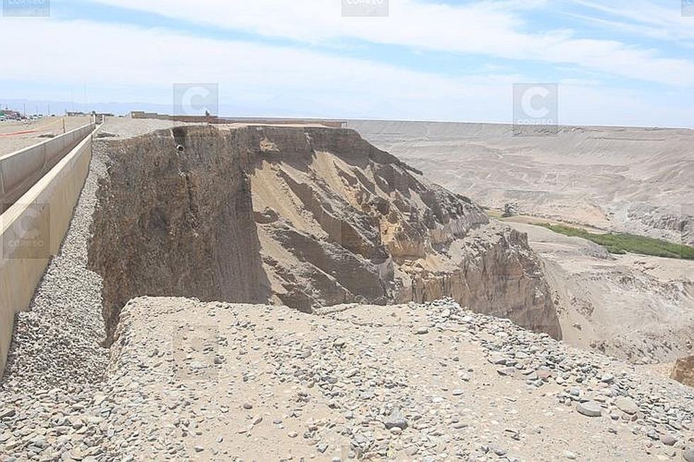 Deslizamientos continuarán en Siguas, mientras no cambien riego (FOTOS)