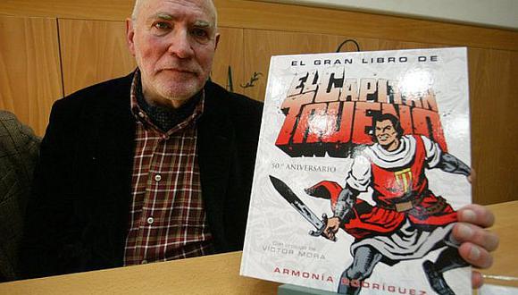 Falleció Víctor Mora creador del cómic: "El Capitán Trueno"
