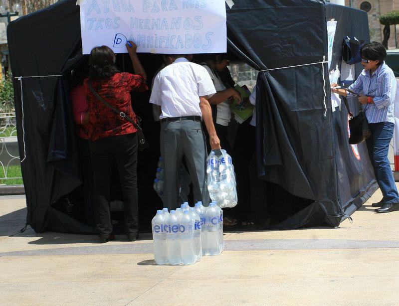 Autoridades inician campaña por damnificados de La Capilla