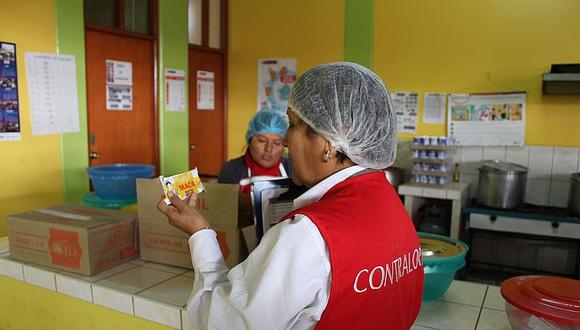 Contraloría inspecciona desayunos escolares en IE José Rosa Ara 