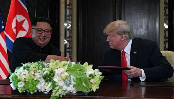  Donald Trump y Kim Jong Un  firman documento histórico para iniciar desnuclearización en Corea del Norte