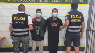 Tumbes: Detienen a dos de “Los Injertos de la Pumacahua”