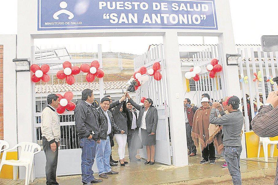 Inauguran moderno puesto de salud en Julcán 