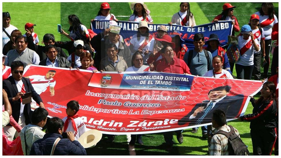 En imágenes:  así fue inauguración de estadio 'Paolo Guerrero' (FOTOS)