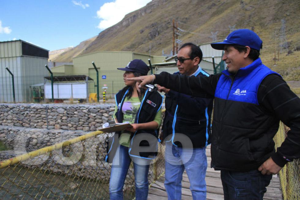 ANA inspecciona fuentes contaminantes del  río Mantaro (FOTOS)