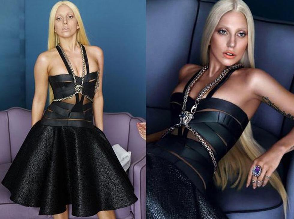Así se ve Lady Gaga sin Photoshop (FOTOS)