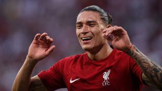 Darwin Núñez ya brilla en Liverpool: los cuatro goles del uruguayo a Leipzig (VIDEO)