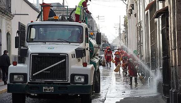 Arequipa: Aumentan los casos de contagio en personal de limpieza del municipio provincial