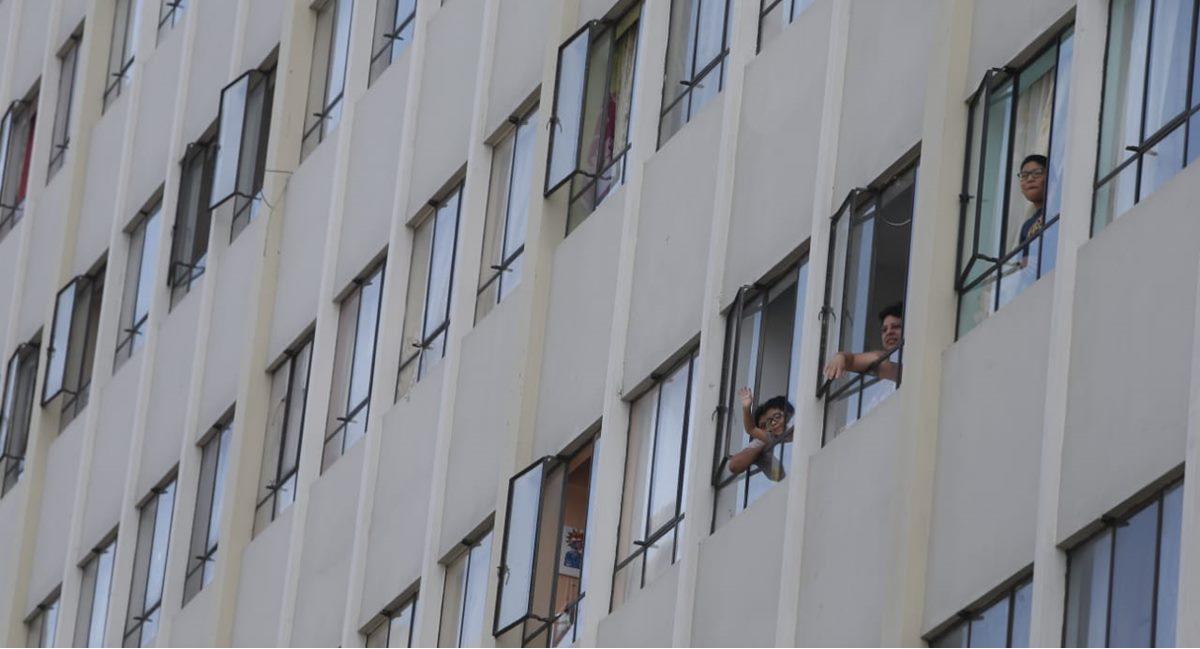 Día 25 de cuarentena, inmovilización total en jueves Santo por diferentes calles del centro de Lima. (Foto: Francisco Neyra/GEC)