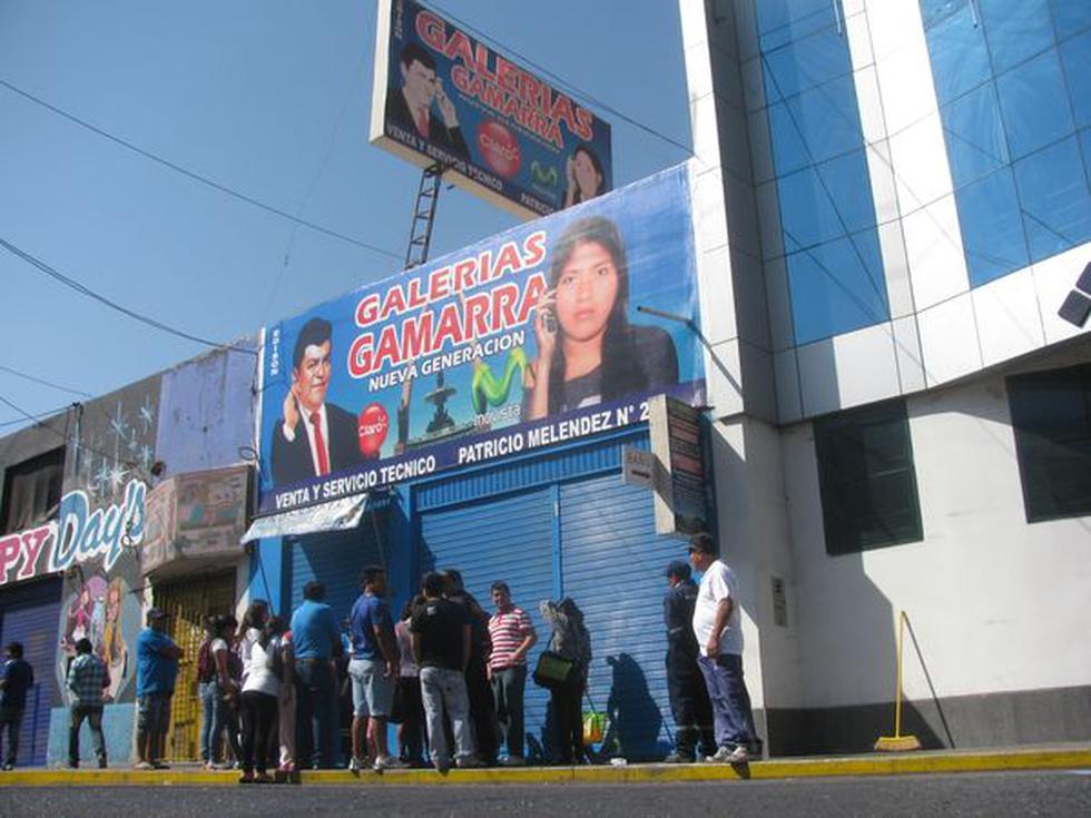 Vigilante de galerías 'Gamarra' tiene amplio prontuario