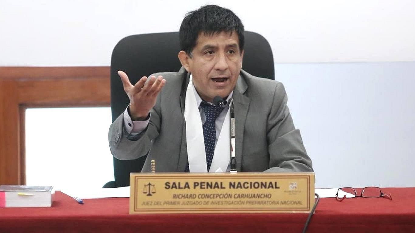 Juez Richard Concepción Carhuancho es ratificado por el Poder Judicial