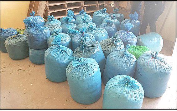 Incautan 251 kilos de hoja de coca en la vía San Antón - Azángaro