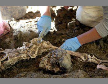 Hallan 25 restos de asesinados en 1989