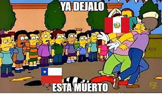 Goleada de Perú a Chile dejó divertidos memes que fueron furor en Facebook (FOTOS)