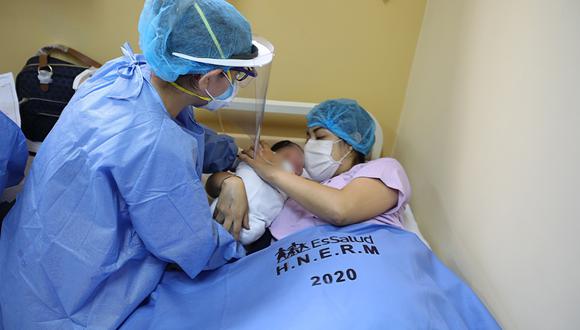 EsSalud garantiza atención a madres gestantes durante la pandemia de COVID-19. (Foto: Difusión)