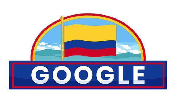 Google celebra el Día de la Independencia de Colombia
