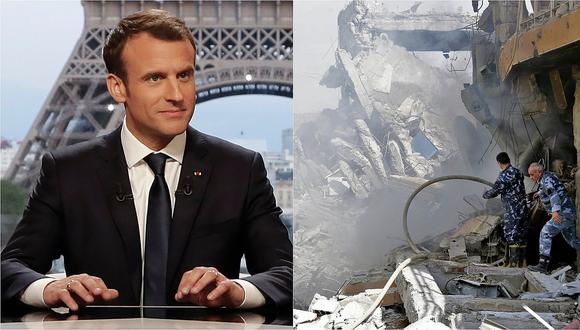 Presidente de Francia afirma no haberle declarado la guerra al régimen de Bashar al Asad 