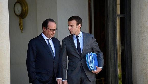 ​Francois Hollande advierte a Macron que no se confíe en la segunda vuelta