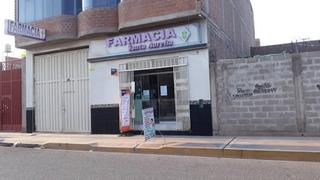 Juliaca: asaltantes se llevan más de 10 mil soles de farmacia