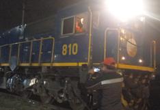 Tren arrastra a conductor por 25 metros y se salva de morir en Arequipa