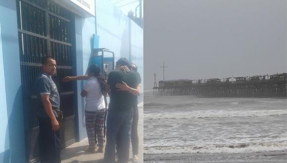 Chiclayo: Escolar fallece ahogado tras lanzarse del muelle de Pimentel