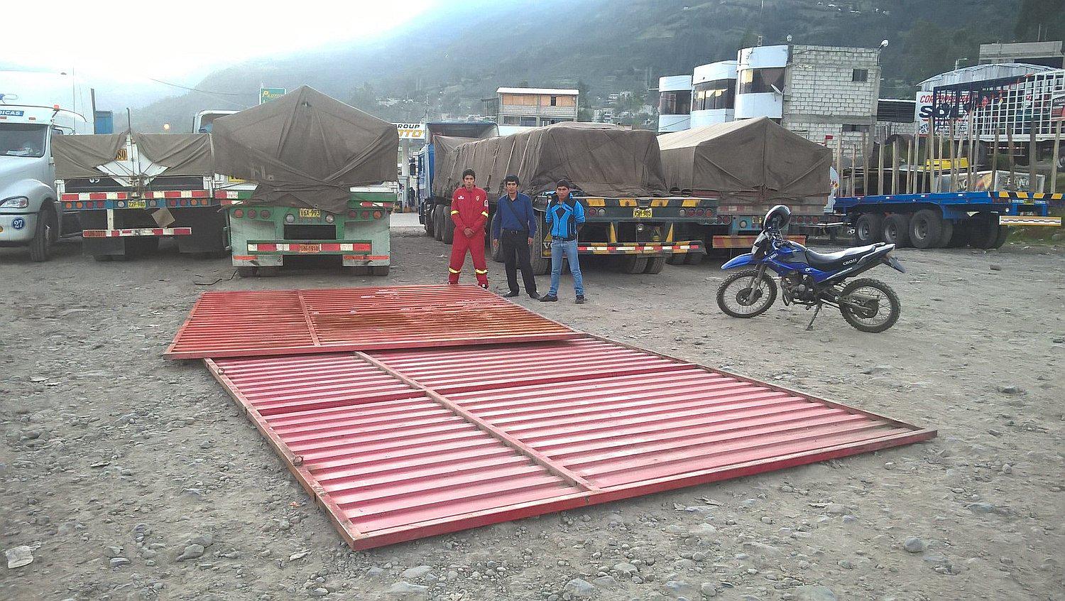 Abancay: Recuperan portones metálicos “desaparecidos” hace un año de Compañía de Bomberos