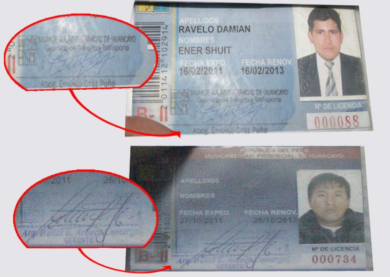 Dentro de municipio de Huancayo se tramitarían licencias falsas 