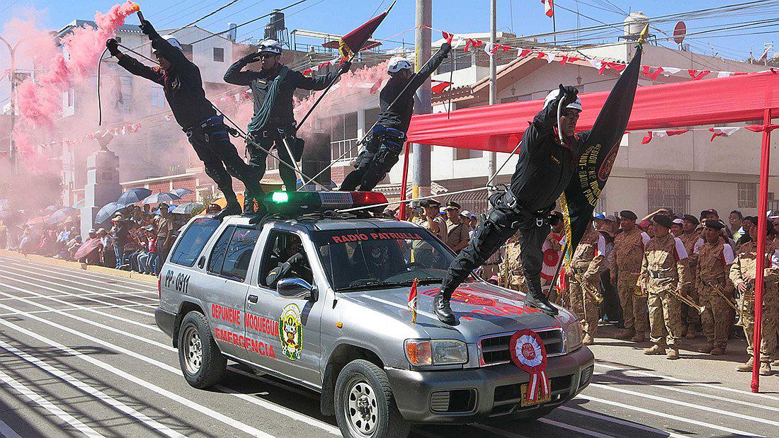 Moquegua: Desfile cívico militar por fiestas patrias será el 27 de julio