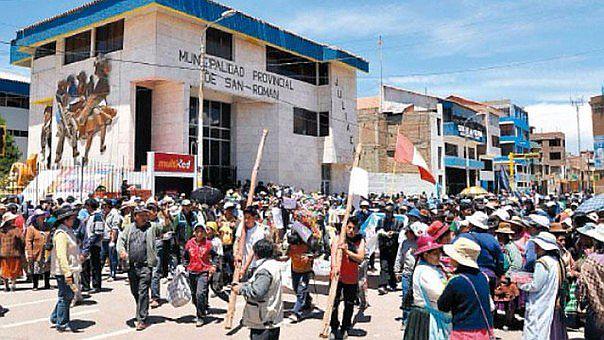 Juliaca decide hoy si acatan o no el paro del 5 de abril 