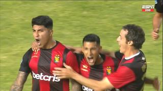 Gol de Melgar ante Racing: Luis Iberico marcó el 1-0 en la Copa Sudamericana (VIDEO)