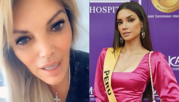Directora de la organización Miss Perú utilizó sus redes sociales para asegurar que aceptó las disculpas de Maricielo Gamarra por haber asistido a una reunión social en pandemia.  (Foto: Captura de video)
