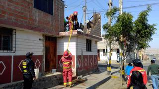 Tacna: Familia preparaba parrilla y se quema segundo piso de vivienda