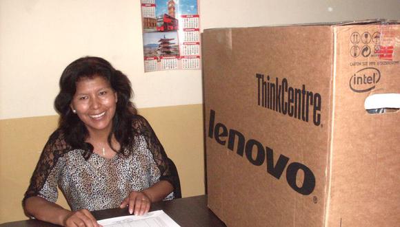 UGEL Tacna recibe donación de cinco computadoras del Minedu