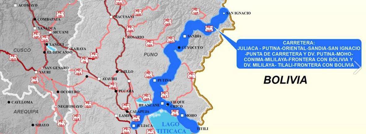Puno: ​Corredor vial en la región es una realidad