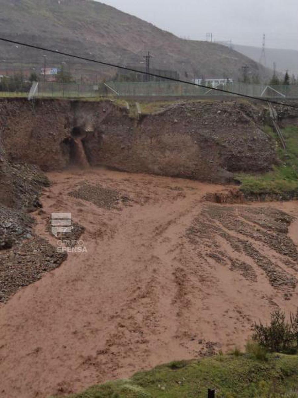La Oroya: Huaicos afectan tramos de la Carretera Central