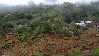 Más de 150 familias afectadas tras derrumbe en estado colombiano del Cauca