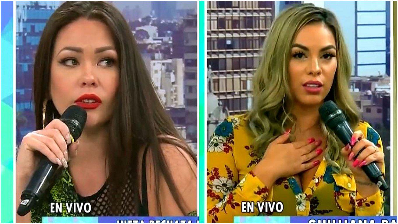 Modelo Giulliana Barrios hace acusación contra su ex amiga Aída Martínez (VIDEO)